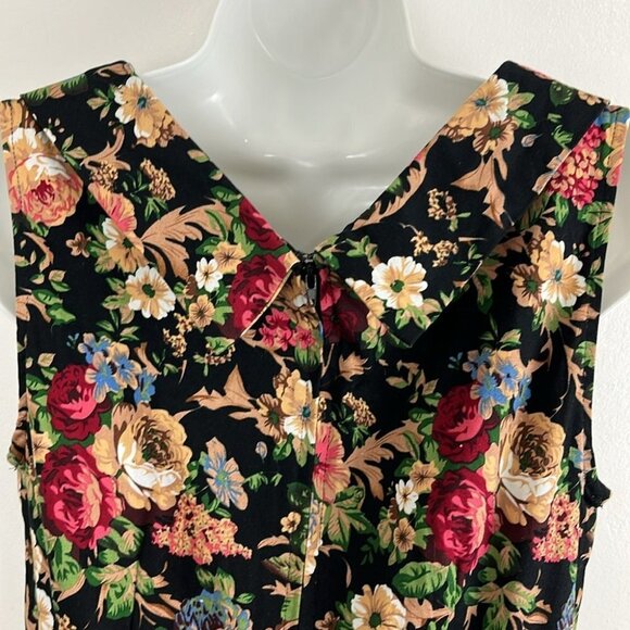 Lindy Bop Floral A-Line 50s-Style Dress - Picture 8 of 8